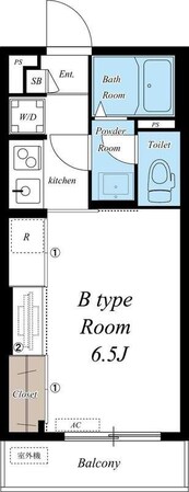 リブリ・コンフォートフナバシの物件間取画像